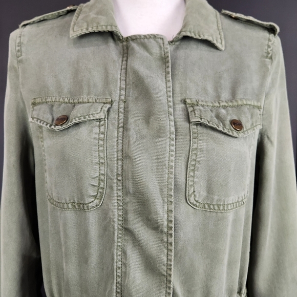Nanette Lepore Military Style Utility Jacket Size XS - Picture 4 of 8